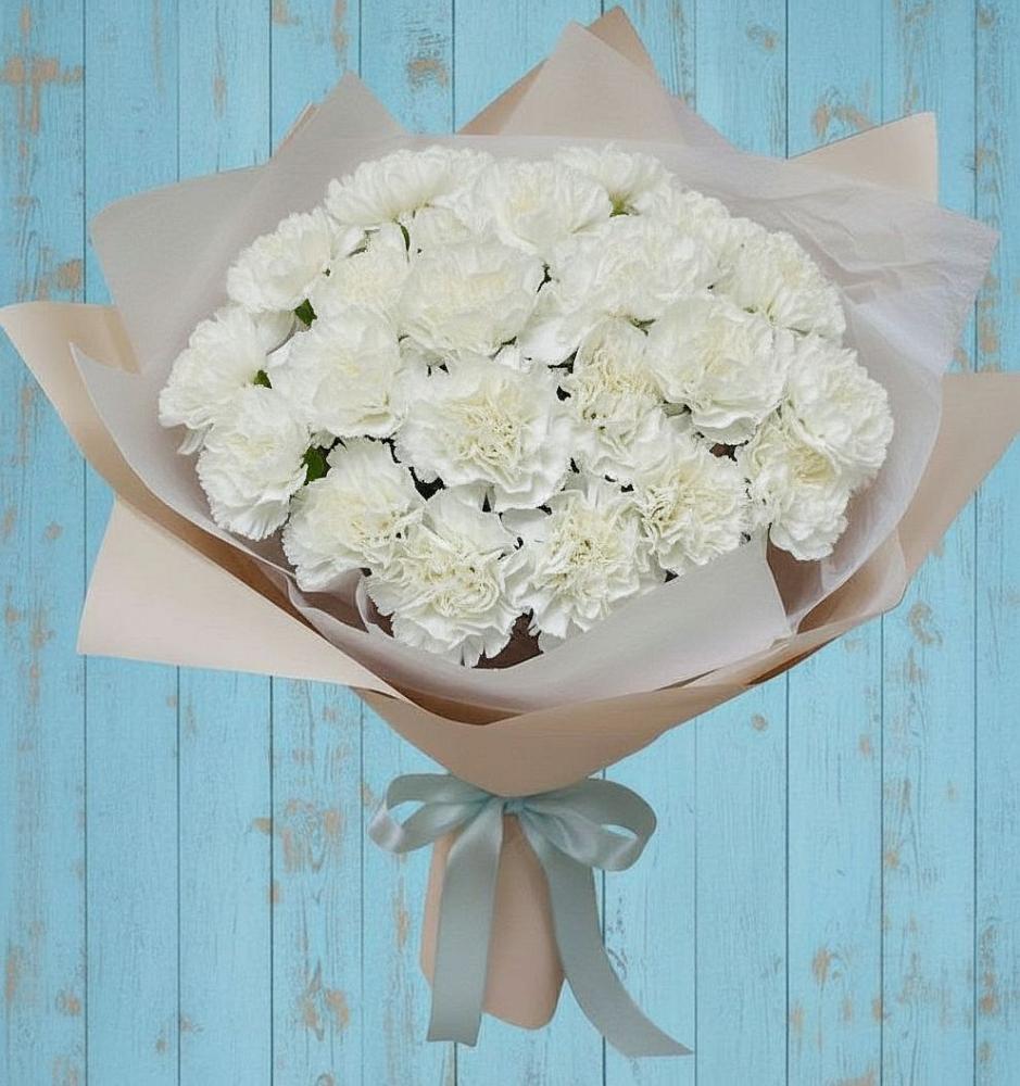 Букет цветов из: Гвоздики в Тырныаузе