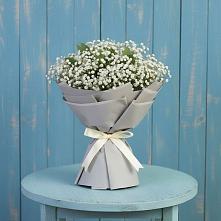 Букет цветов из:  Гипсофила в Тырныаузе