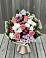Букет цветов из: Альстромерии, Гвоздики, Розы и Хризантемы в Тырныаузе