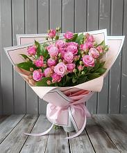 Букет Розовый кустик #REPLACE_PRED# Тырныаузе