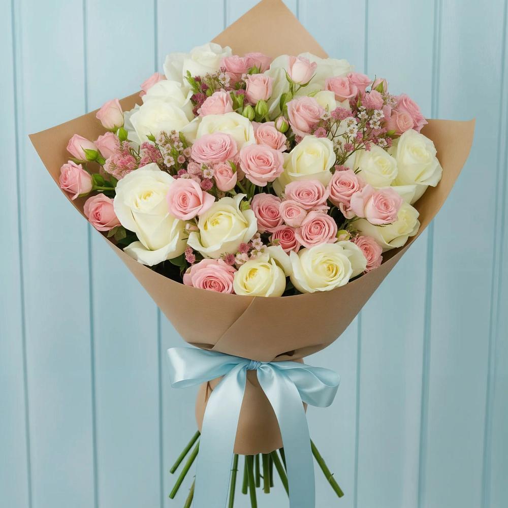 Букет цветов из: Розы в Тырныаузе