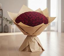 Букет 101 Красная роза в Тырныаузе