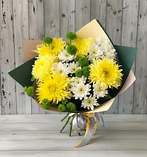 Букет цветов из:  Хризантемы #REPLACE_PRED# Тырныаузе