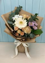 Букет цветов из:  Герберы и Хризантемы в Тырныаузе