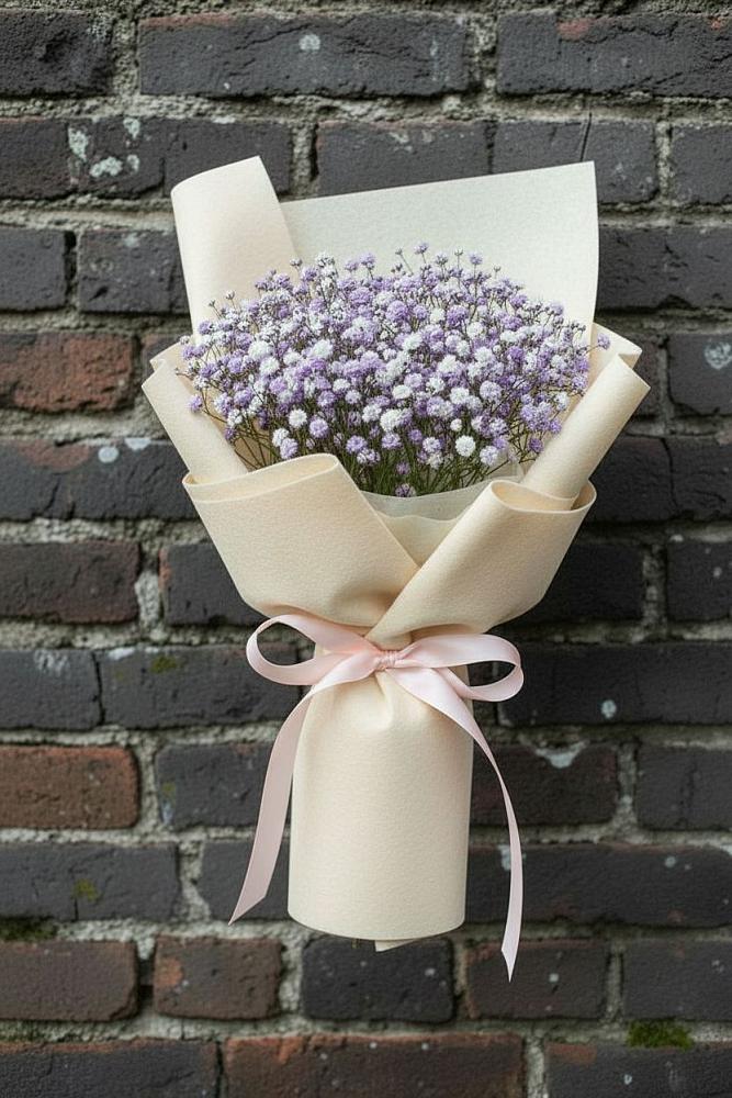 Букет цветов из: Гипсофила в Тырныаузе