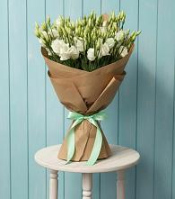 Букет цветов из:  Лизиантусы в Тырныаузе