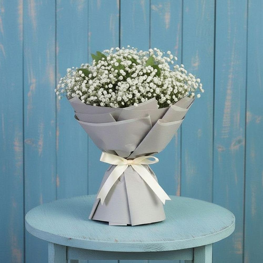 Букет цветов из: Гипсофила в Тырныаузе