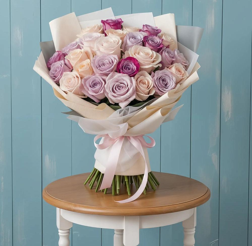 Букет цветов из: Розы в Тырныаузе