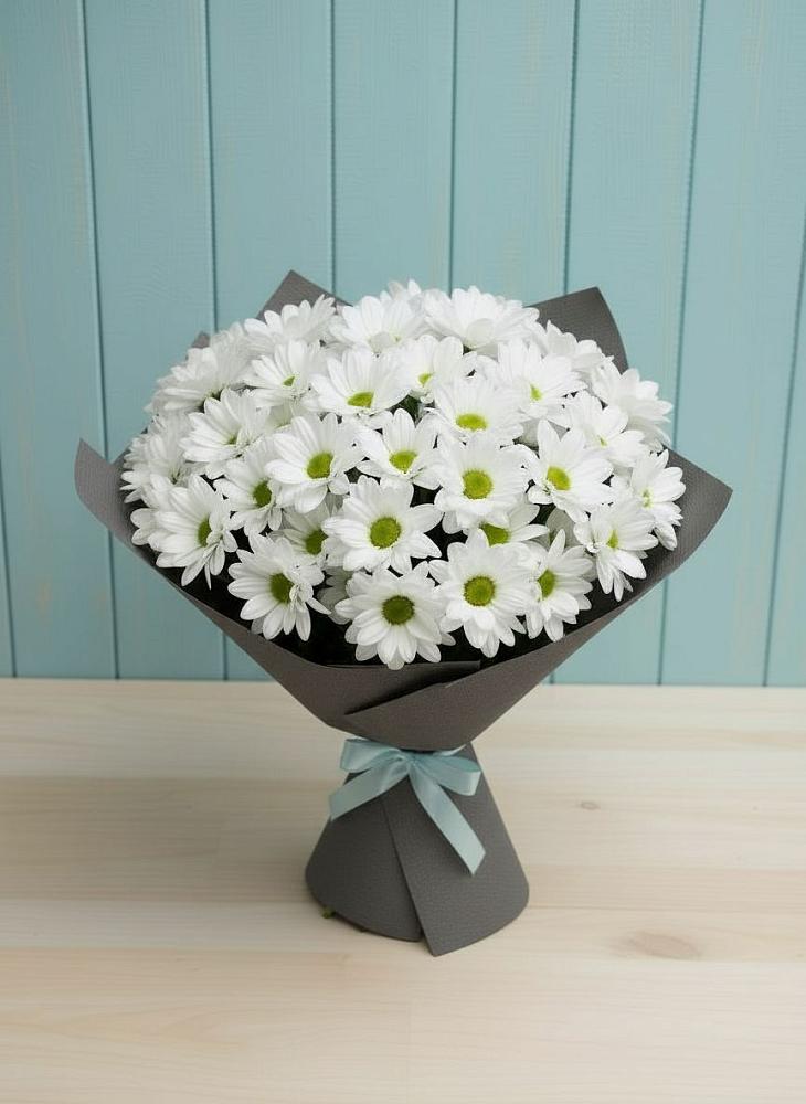 Букет цветов из: Хризантемы в Тырныаузе