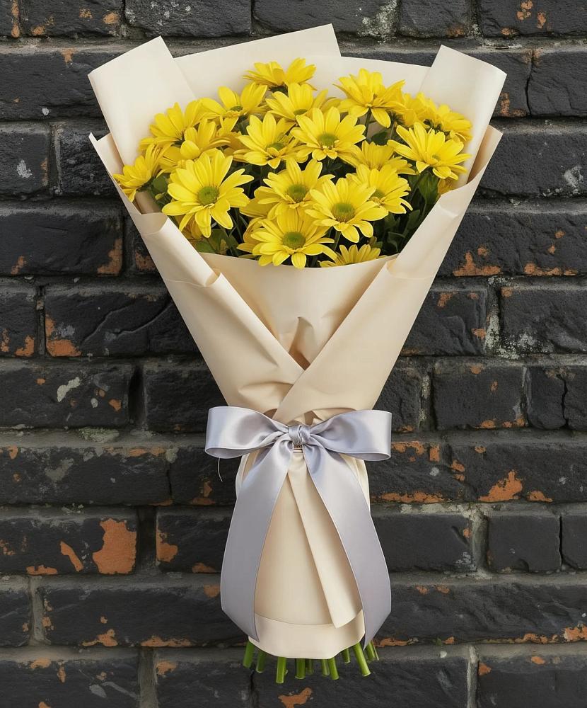 Букет цветов из: Хризантемы в Тырныаузе