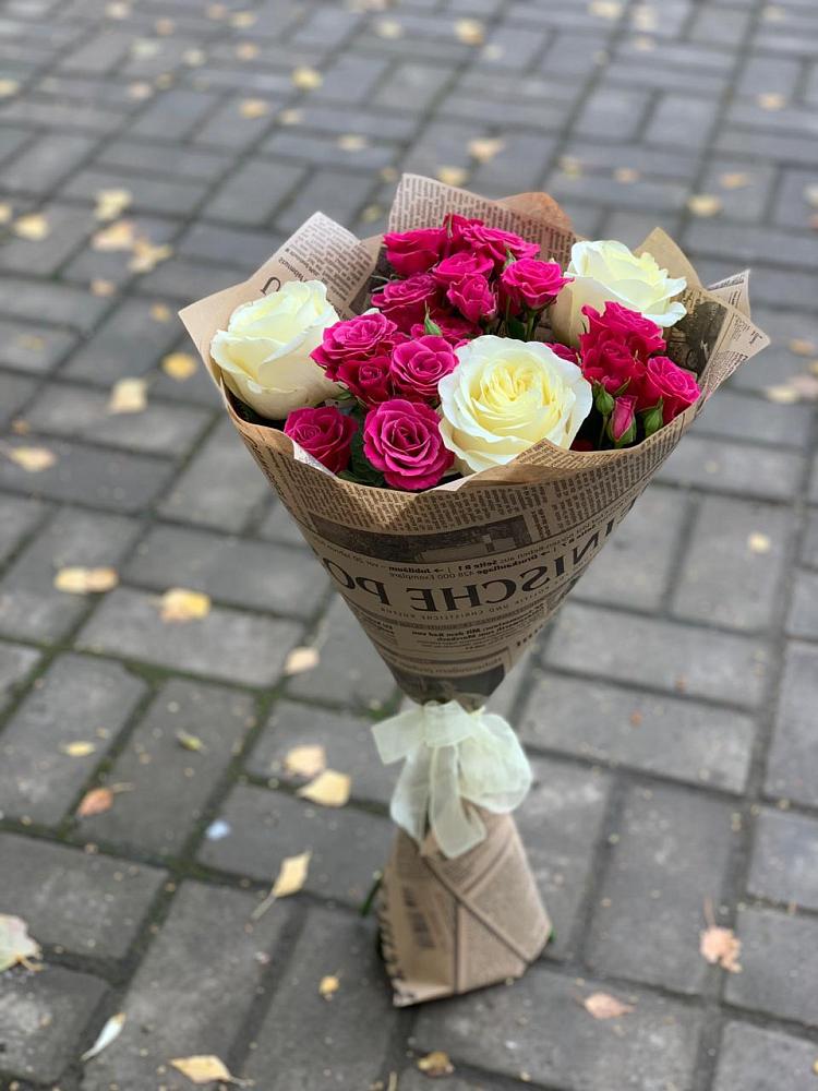 Букет цветов из: Розы в Тырныаузе