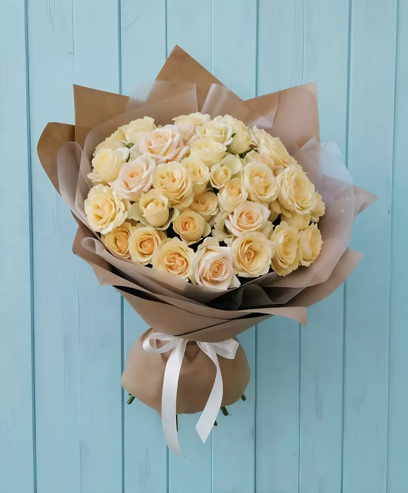 Букет Кремовое облако в Тырныаузе