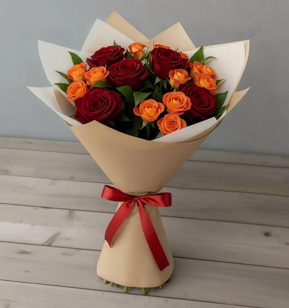 Букет Любовь и восторг в Тырныаузе